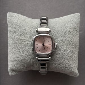 Pink & Silver Watch
