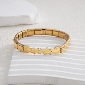 Gold Star Bracelet