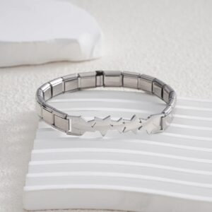 Silver Star Bracelet